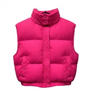 AMEND Pink Puffer Vest- Womens